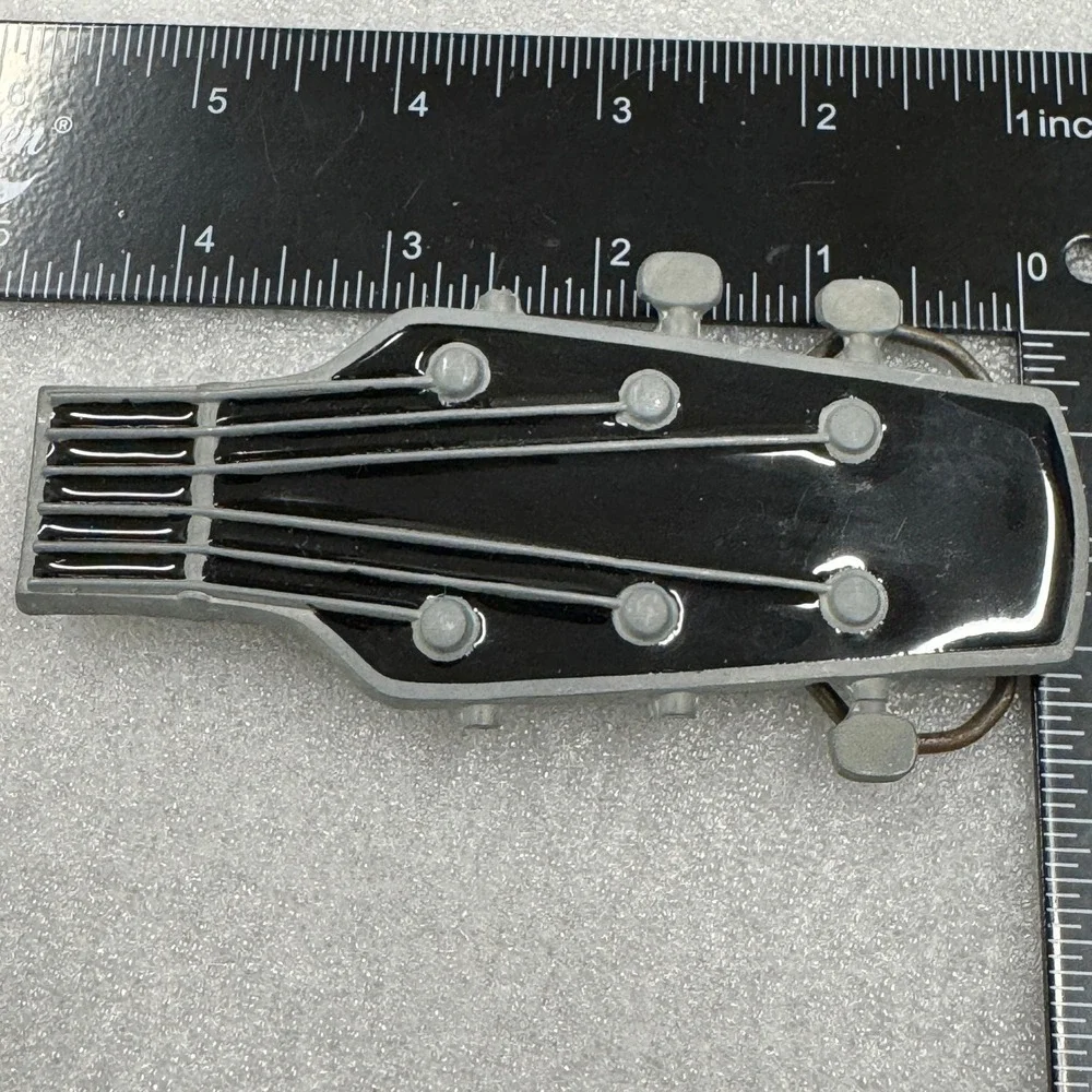 Great American‎ Products 2008 Guitar Headstock Belt Buckle Black